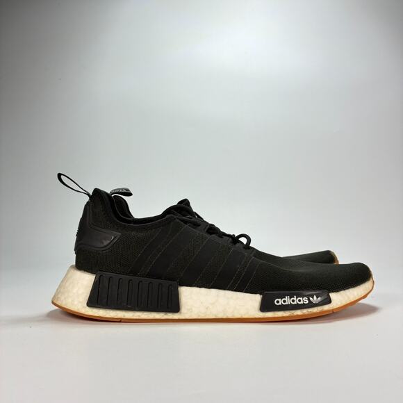 Adidas NMD_R1 Black Gum Casual Lifestyle Sneakers Shoes GZ9257 Men\'s Size 12 main image 5